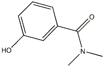 3-hydroxy-N,N-dimethylbenzamide Struktur