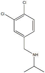 [(3,4-dichlorophenyl)methyl](propan-2-yl)amine Struktur