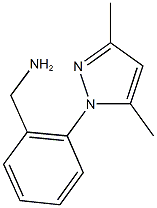 [2-(3,5-dimethyl-1H-pyrazol-1-yl)phenyl]methanamine Struktur