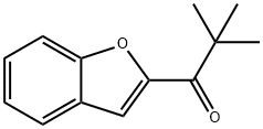 1-(1-benzofuran-2-yl)-2,2-dimethylpropan-1-one Struktur