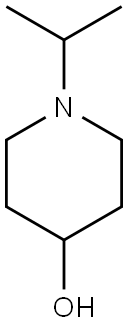 1-(propan-2-yl)piperidin-4-ol Struktur