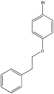 1-bromo-4-(2-phenylethoxy)benzene Struktur