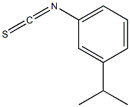 1-isothiocyanato-3-(propan-2-yl)benzene Struktur