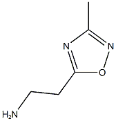 2-(3-methyl-1,2,4-oxadiazol-5-yl)ethan-1-amine Struktur