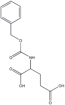 2-{[(benzyloxy)carbonyl]amino}pentanedioic acid Struktur