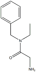 2-amino-N-benzyl-N-ethylacetamide Struktur