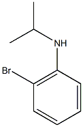 2-bromo-N-(propan-2-yl)aniline Struktur