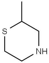 2-methylthiomorpholine Struktur