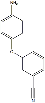 3-(4-aminophenoxy)benzonitrile Struktur