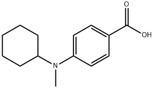 4-[cyclohexyl(methyl)amino]benzoic acid, 243662-77-3, 結(jié)構(gòu)式