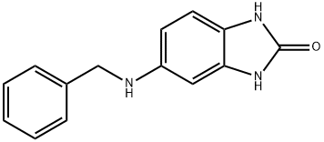 5-(benzylamino)-2,3-dihydro-1H-1,3-benzodiazol-2-one Struktur