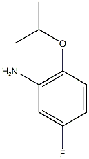 5-fluoro-2-(propan-2-yloxy)aniline Struktur