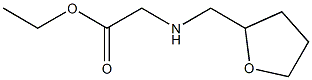 ethyl 2-[(oxolan-2-ylmethyl)amino]acetate Struktur