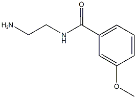 N-(2-aminoethyl)-3-methoxybenzamide Struktur