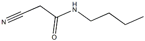 N-butyl-2-cyanoacetamide Struktur