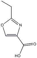 2-ethyl-1,3-oxazole-4-carboxylic acid Struktur