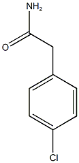 2-(4-Chlorophenyl)acetamide Struktur