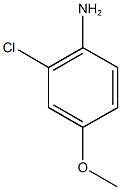 2-Chloro-4-methoxyaniline Struktur