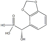 (R)-1,3-BENZODIOXOL-4-YL(HYDROXY)METHYLPHOSPHONIC ACID Struktur