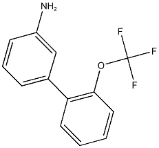 2''-(TRIFLUOROMETHOXY)-1,1''-BIPHENYL-3-AMINE Struktur