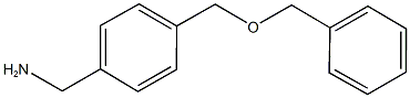 1-{4-[(benzyloxy)methyl]phenyl}methanamine Struktur