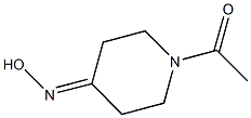 1-acetylpiperidin-4-one oxime Struktur