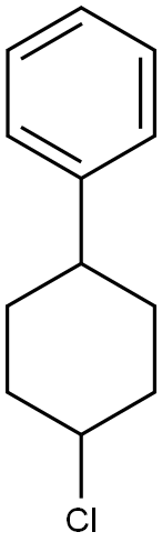 (4-chlorocyclohexyl)benzene Struktur