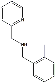 [(2-methylphenyl)methyl](pyridin-2-ylmethyl)amine Struktur