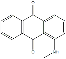 1-(methylamino)-9,10-dihydroanthracene-9,10-dione Struktur