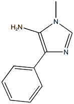 1-methyl-4-phenyl-1H-imidazol-5-amine Struktur