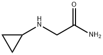 2-(cyclopropylamino)acetamide Struktur