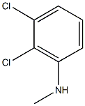 2,3-dichloro-N-methylaniline Struktur