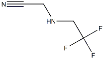 2-[(2,2,2-trifluoroethyl)amino]acetonitrile Struktur