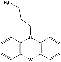 3-(10H-phenothiazin-10-yl)propan-1-amine Struktur