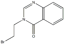 3-(2-bromoethyl)-3,4-dihydroquinazolin-4-one Struktur