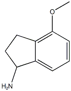 4-methoxy-2,3-dihydro-1H-inden-1-amine Struktur