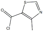 4-methyl-1,3-thiazole-5-carbonyl chloride Struktur