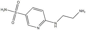 6-[(2-aminoethyl)amino]pyridine-3-sulfonamide Struktur