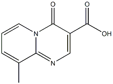 9-methyl-4-oxo-4H-pyrido[1,2-a]pyrimidine-3-carboxylic acid Struktur