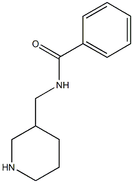 N-(piperidin-3-ylmethyl)benzamide Struktur