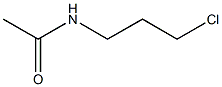 N-(3-Chloropropyl)acetamide Struktur