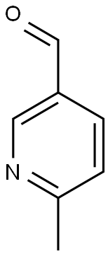 6-Methylpyridine-3-carbaldehyde Struktur