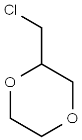 2-(CHLOROMETHYL)-1,4-DIOXANE Struktur