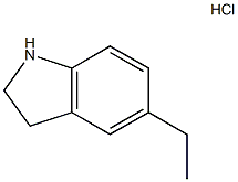 5-ETHYLINDOLINE HYDROCHLORIDE Struktur