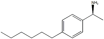 (1S)-1-(4-HEXYLPHENYL)ETHANAMINE Struktur