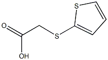 (THIEN-2-YLTHIO)ACETIC ACID Struktur