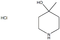 4-METHYLPIPERIDIN-4-OL HYDROCHLORIDE Struktur