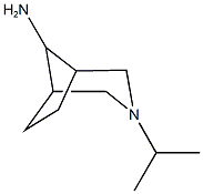 3-isopropyl-3-azabicyclo[3.2.1]octan-8-amine Struktur