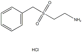 2-(benzylsulfonyl)ethanamine hydrochloride Struktur