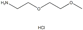 2-(2-methoxyethoxy)ethanamine hydrochloride Struktur